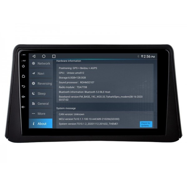Radio navegador GPS Opel Mokka pantalla 10.1 Android 14 TR4220