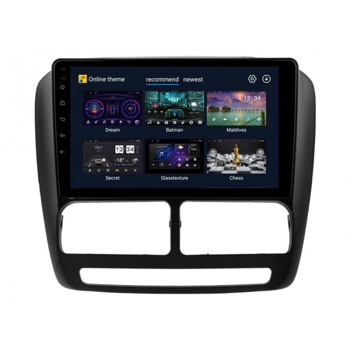 Radio navegador GPS Fiat Doblo/Opel Combo pantalla 10.1 Android 14 TR4221