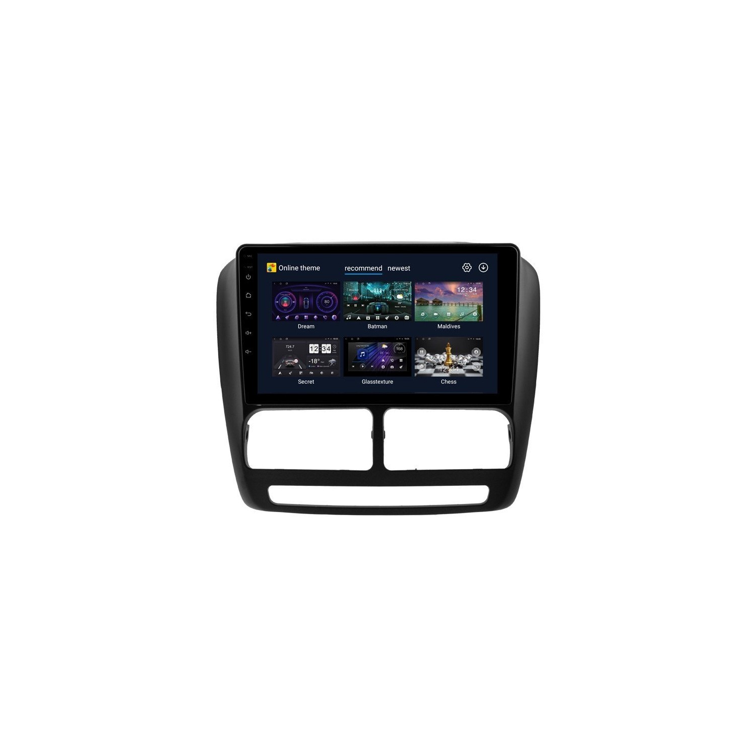 Radio GPS head unit Fiat Doblo / Opel Combo screen 10.1 Android 14 TR4221