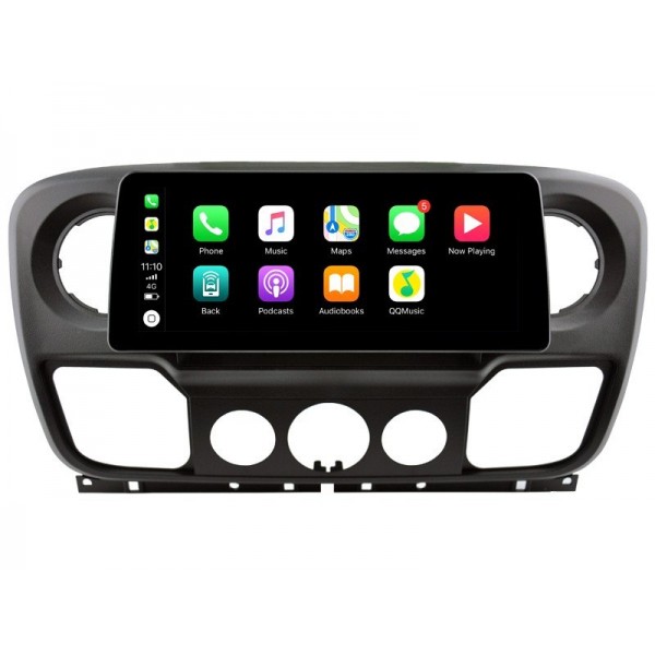 Pantalla ultra fina 12.3" GPS Renault Master / Nissan NV400 / Opel Movano Android 13 4G LTE TR4223