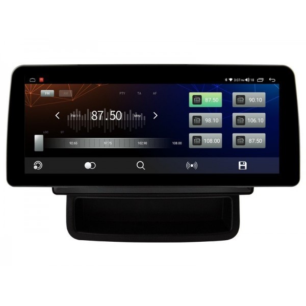 Head unit ultra thin screen 12.3" GPS Renault Trafic ll / Opel Vivaro / Nissan Primastar Android 13 TR4225
