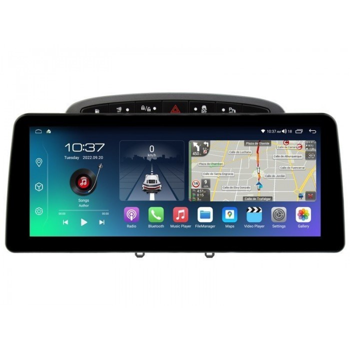 Head unit ultra thin screen 12.3" GPS Peugeot 408 / 308 / 308SW (2010-2016) Android 13 TR4230
