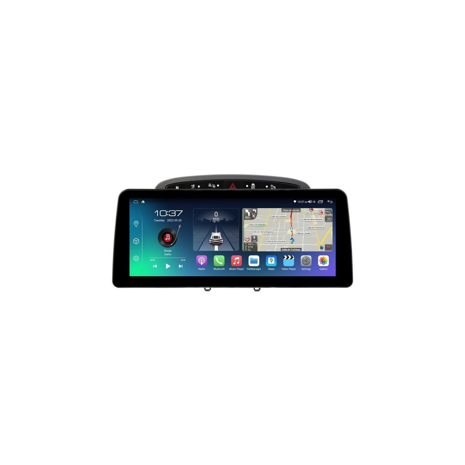 Pantalla ultra fina 12.3" GPS Peugeot 408 /308 / 308SW (2010-2016) Android 13 4G LTE TR4230