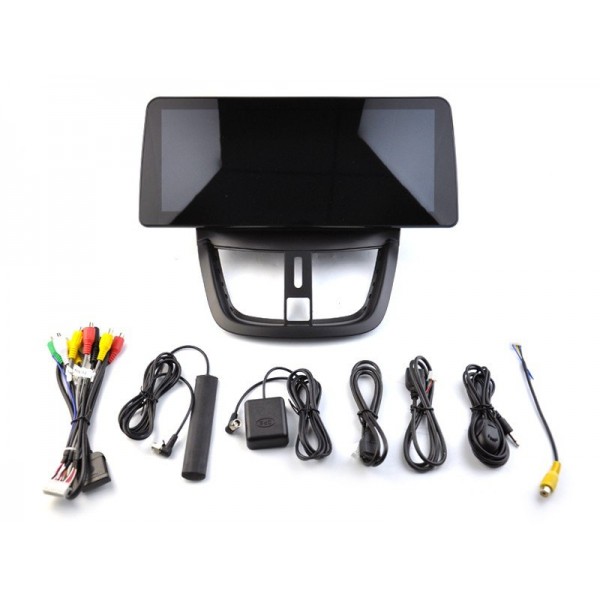 Pantalla ultra fina 12.3" GPS Peugeot 207CC (2006- 2015) Android 13 4G LTE TR4231