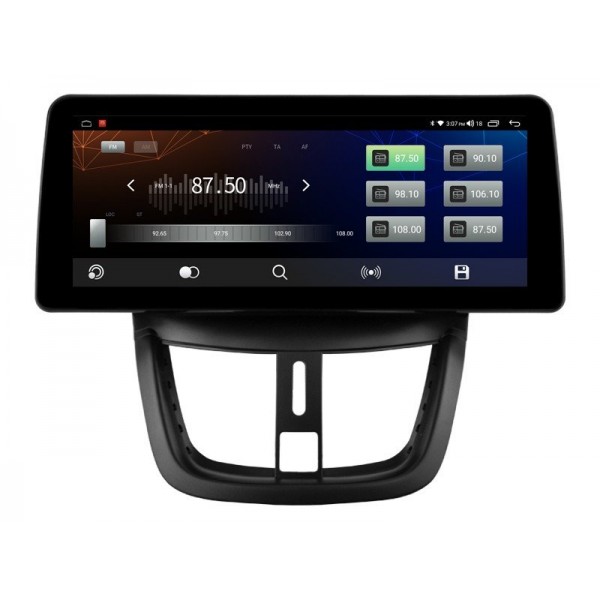 Head unit ultra thin screen 12.3" GPS Peugeot 207CC 2006- 2015 Android 13 TR4231