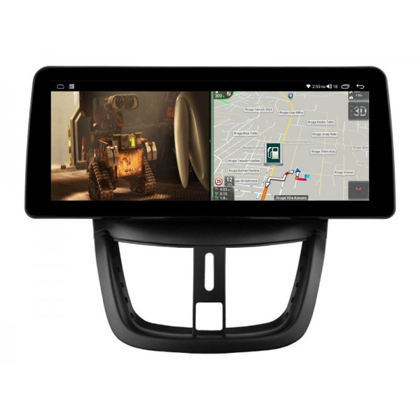 Head unit ultra thin screen 12.3" GPS Peugeot 207CC 2006- 2015 Android 13 TR4231