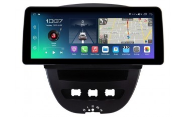 Head unit ultra thin screen 12.3" GPS Peugeot 207CC 2006- 2016 Android 13 TR4232