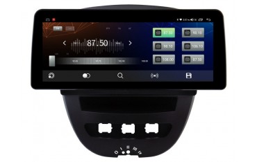 Pantalla ultra fina 12.3" GPS Peugeot 207CC 2006- 2016 Android 13 4G LTE TR4232