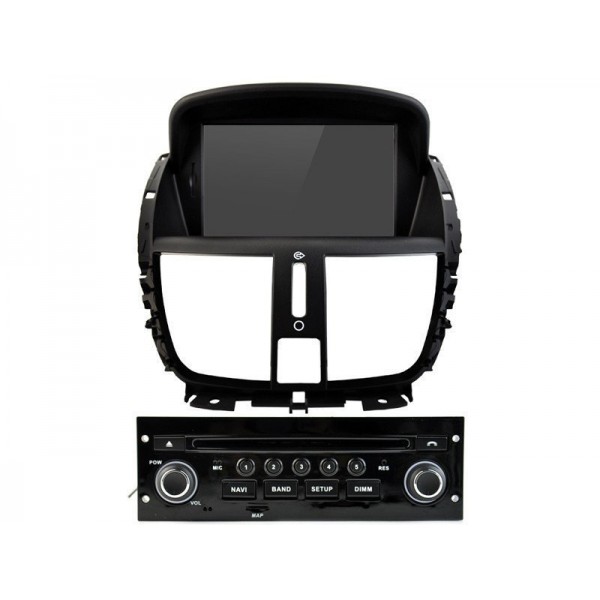 Pantalla Navegador GPS Peugeot 207CC ANDROID 14 TR4233