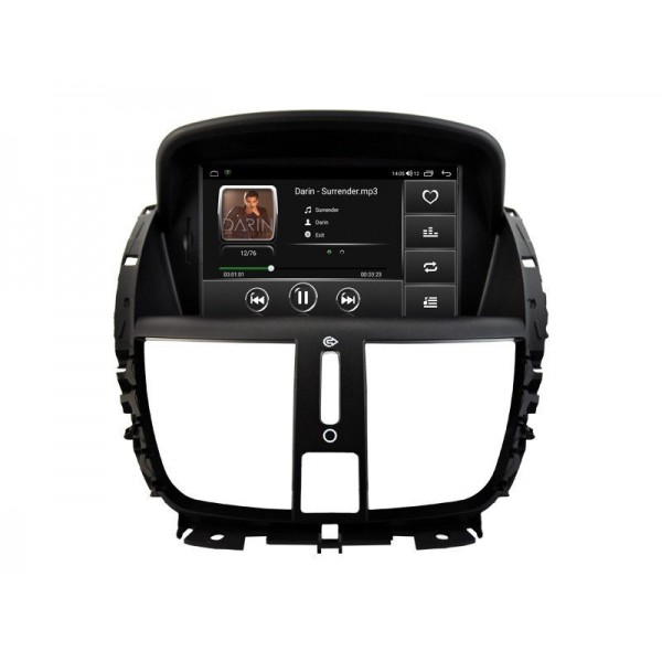 Pantalla Navegador GPS Peugeot 207CC ANDROID 14 TR4233