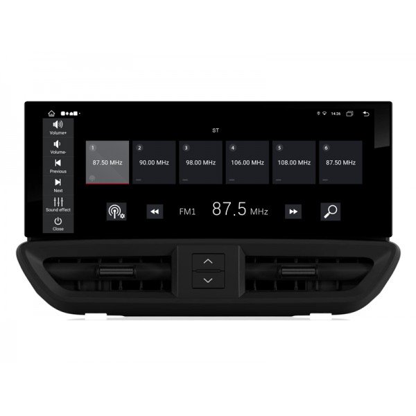 Pantalla ultra fina 12.3" GPS Porsche Cayenne 2010-2018 Android 13 4G LTE TR4236