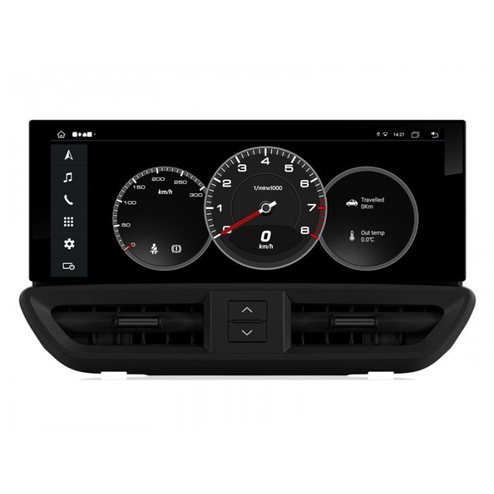 Pantalla ultra fina 12.3" GPS Porsche Cayenne 2010-2018 Android 13 4G LTE TR4236