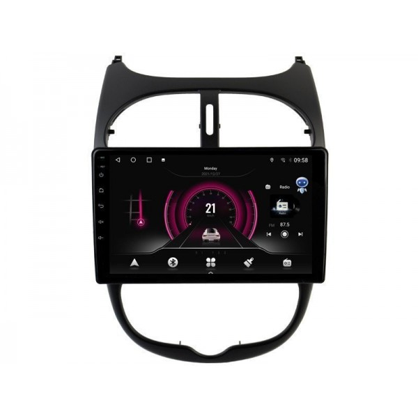 Radio GPS head unit Peugeot 206 206CC 206SW / Citroen C2 screen 10.1 Android 14 TR4239