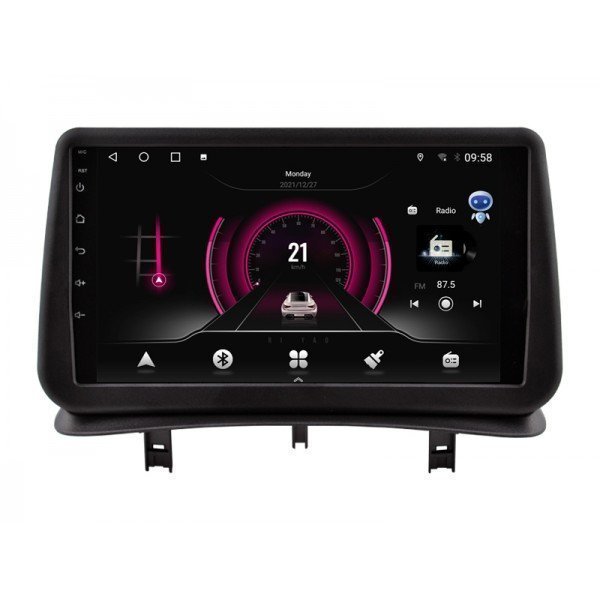 Radio navegador GPS Renault Clio 3 pantalla 10.1 Android 14 TR4241