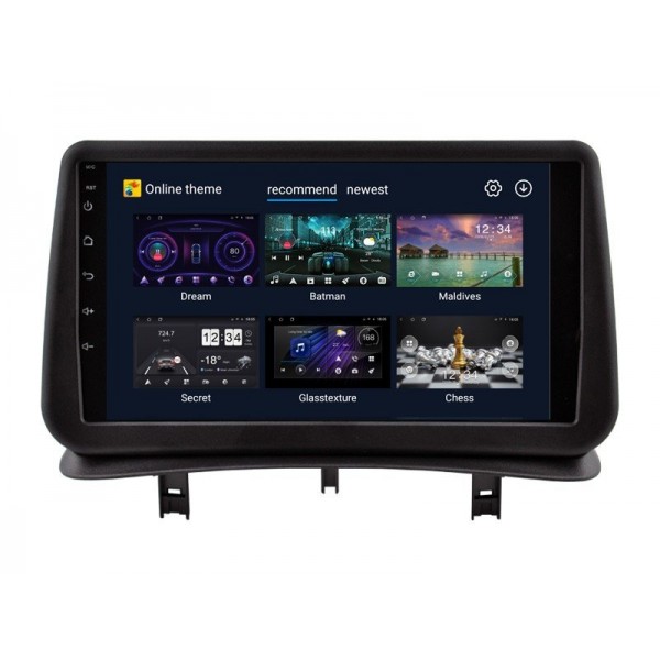 Radio navegador GPS Renault Clio 3 pantalla 10.1 Android 14 TR4241