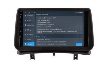 Radio navegador GPS Renault Clio 3 pantalla 10.1 Android 14 TR4241