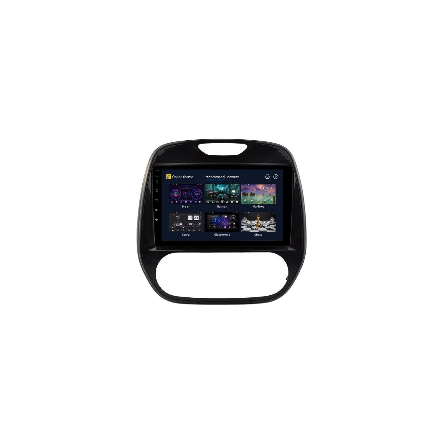 Radio GPS head unit Renault Captur screen 10.1 Android 14 TR3928