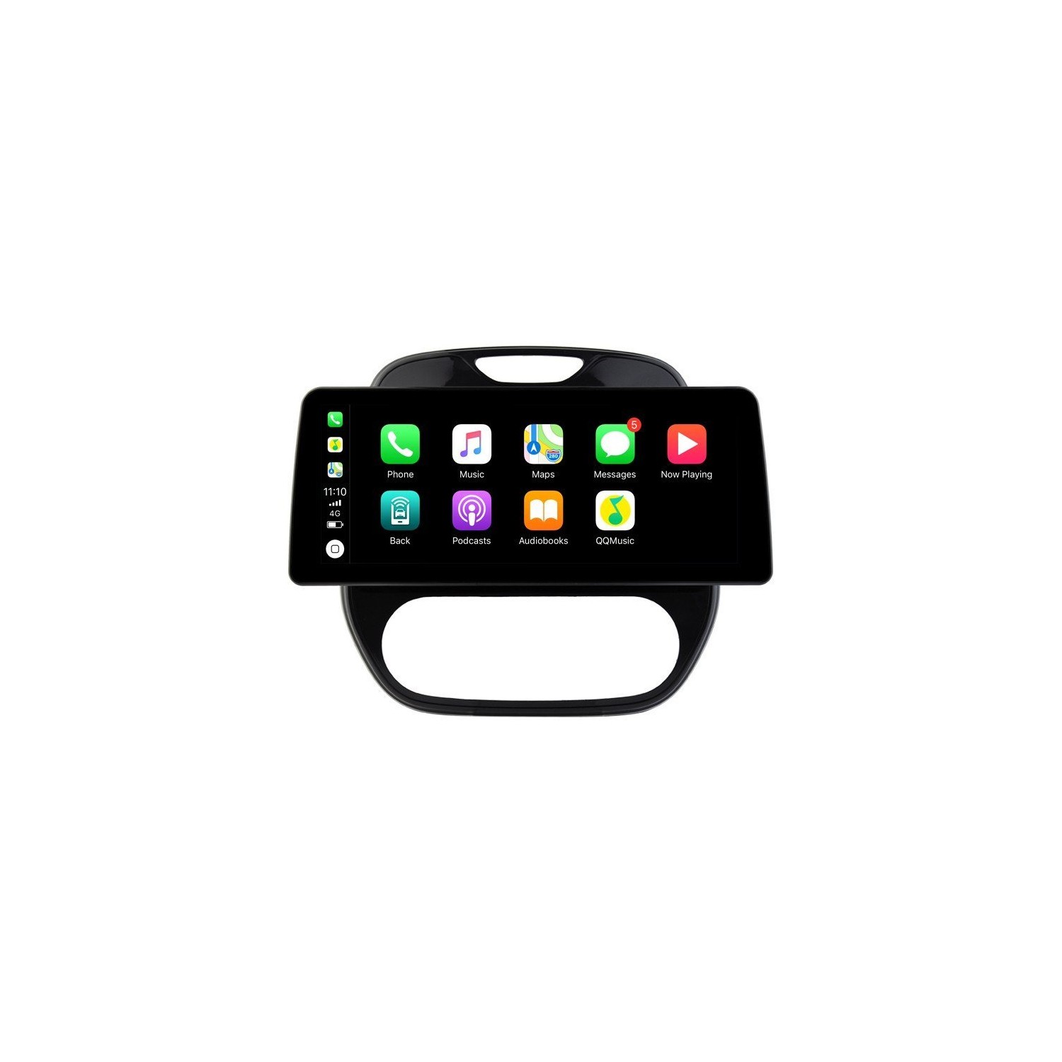 Pantalla ultra fina 12.3" GPS Renault Captur 2016-2019 Android 13 4G LTE TR4243