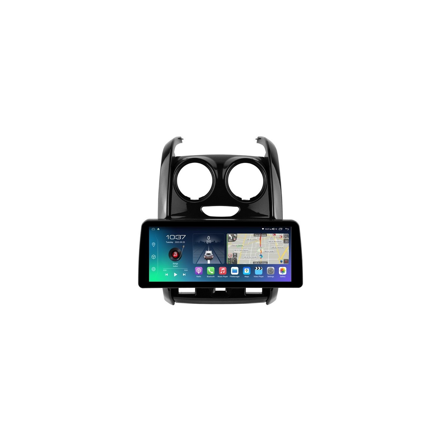 Head unit ultra thin screen 12.3" GPS Dacia Duster (2015-2021) Android 13 TR4247