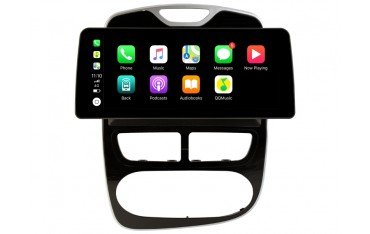 Pantalla ultra fina 12.3" GPS Renault Clio 4 (2012 - 2016) Android 13 4G LTE TR4250