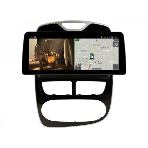 Pantalla ultra fina 12.3" GPS Renault Clio 4 (2012 - 2016) Android 13 4G LTE TR4250