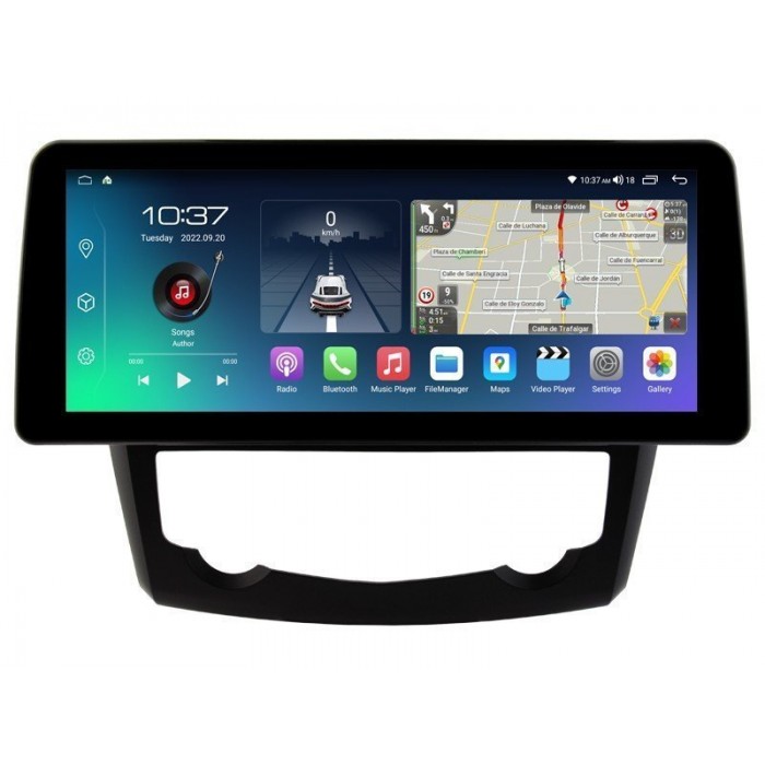 Head unit ultra thin screen 12.3" GPS Renault Kadjar 2015-2017 Android 13 TR4252
