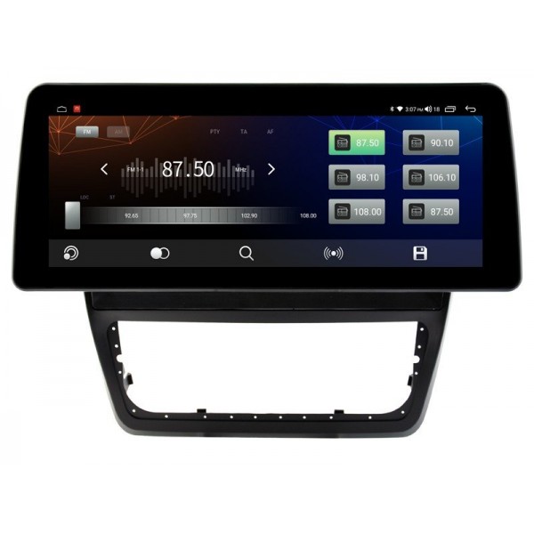 Pantalla ultra fina 12.3" GPS Skoda Yeti 5L 2009-2014 Android 13 4G LTE TR4255