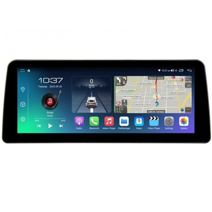 Head unit ultra thin screen 12.3" GPS Skoda Fabia 3 III 2015-2019 Android 13 TR4256