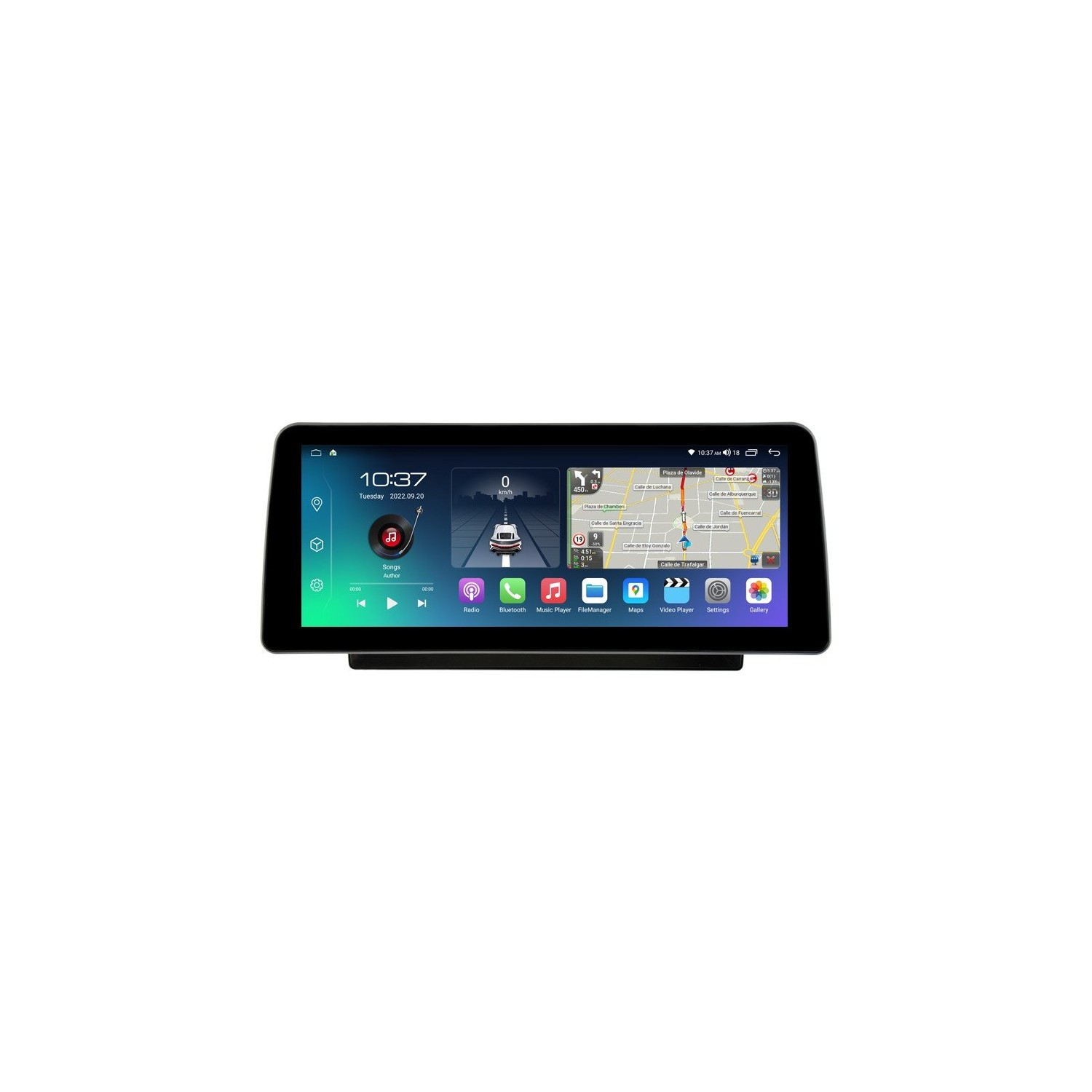 Head unit ultra thin screen 12.3" GPS Skoda Superb 3 2016-2019 Android 13 TR4257