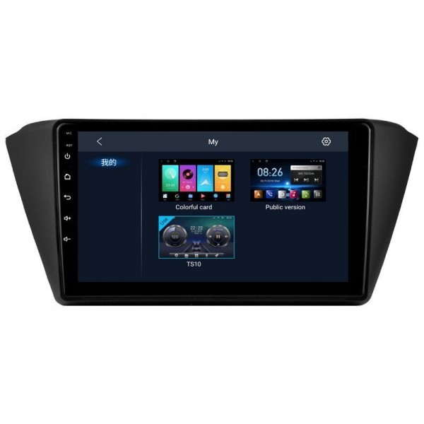 Radio navegador GPS Skoda Fabia 3 III pantalla 10.1 Android 14 TR4261