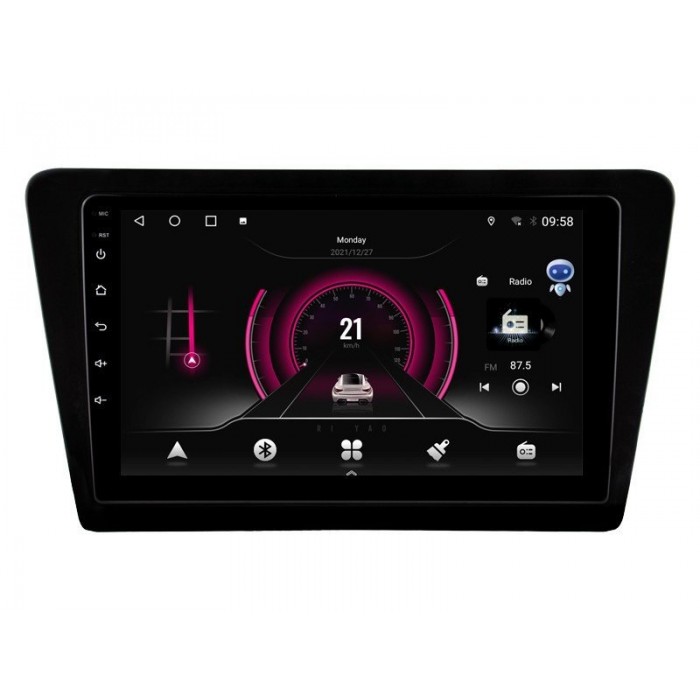 Radio navegador GPS Skoda Rapid pantalla 10.1 Android 14 TR4262