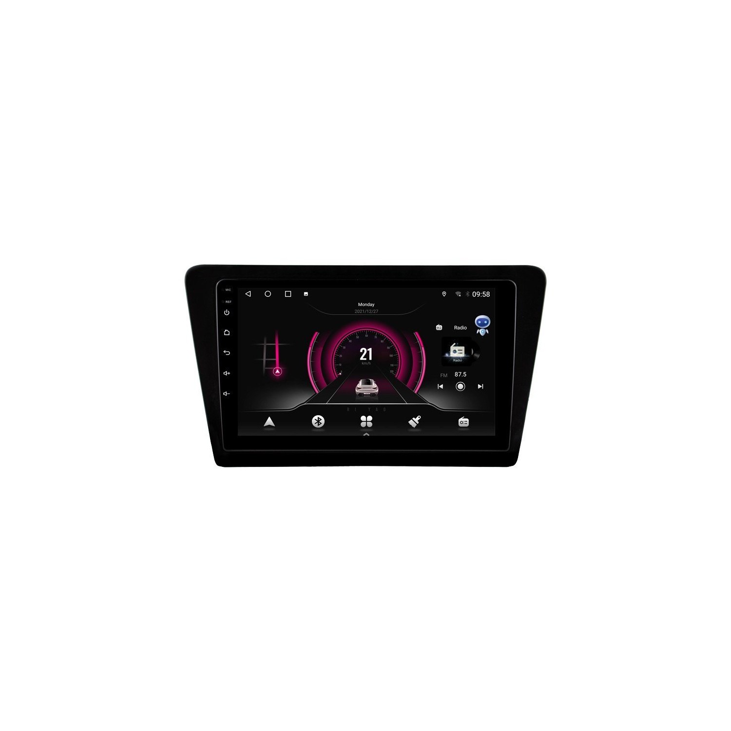 Radio navegador GPS Skoda Rapid pantalla 10.1 Android 14 TR4262