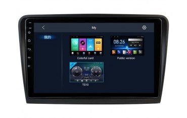 Radio navegador GPS Skoda Superb 2 B6 pantalla 10.1 Android 14 TR4263
