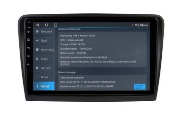Radio GPS head unit Skoda Superb 2 B6 screen 10.1 Android 14 TR4263