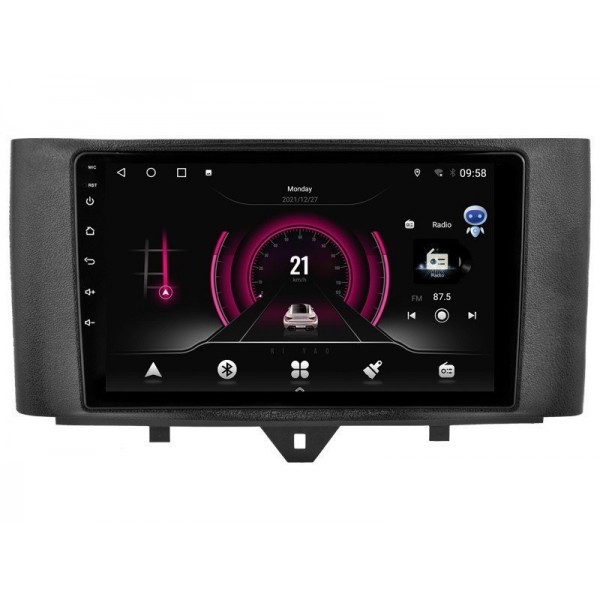 Radio navegador GPS Smart Fortwo pantalla 10.1 Android 14 TR4265