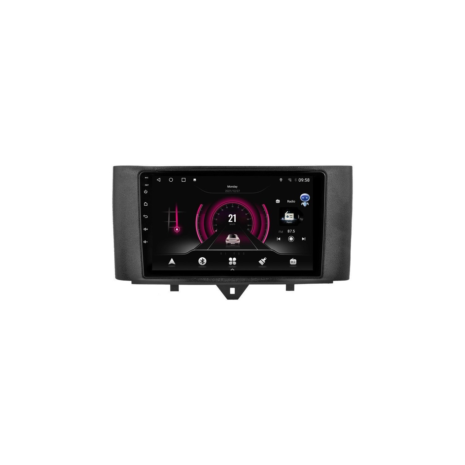 Radio GPS head unit Smart Fortwo screen 10.1 Android 14 TR4265