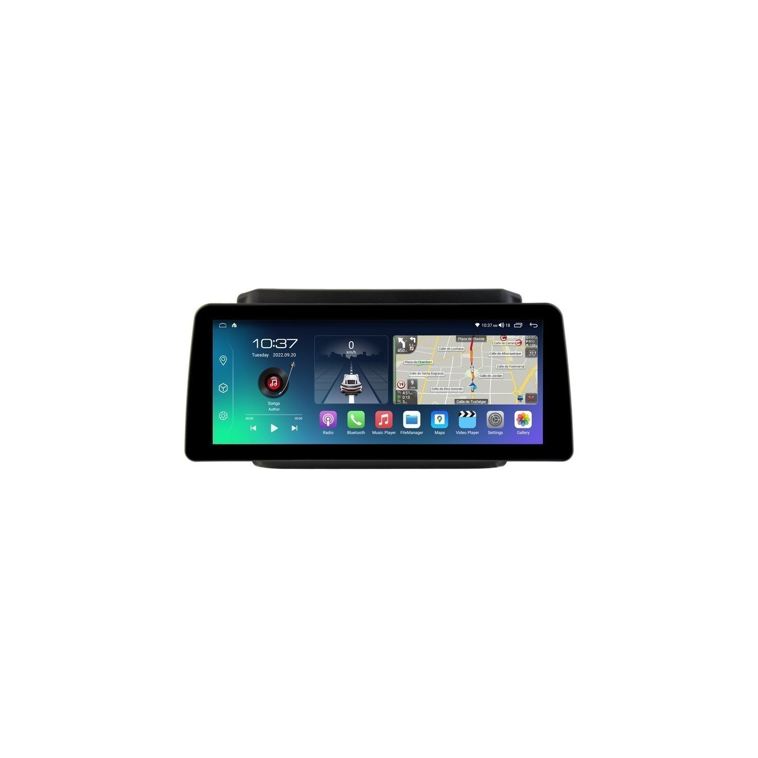 Head unit ultra thin screen 12.3" GPS Suzuki Swift 2017-2021 Android 13 TR4271