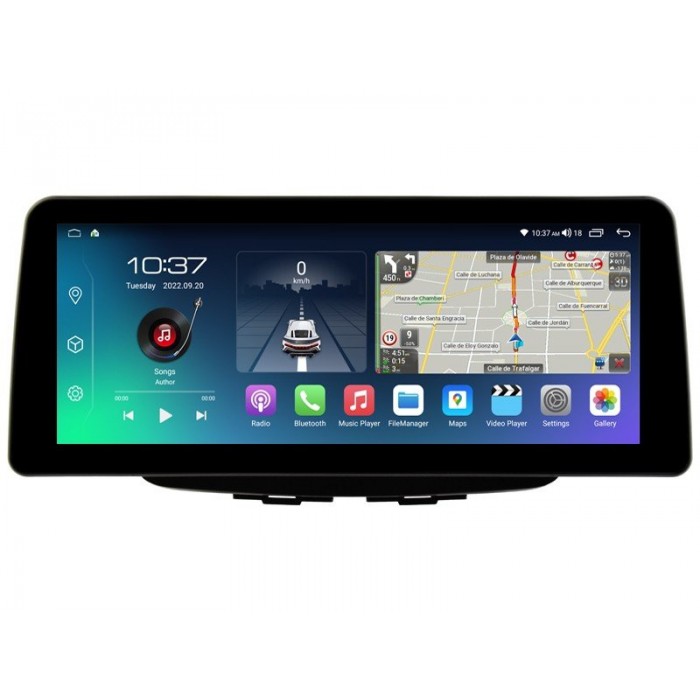 Head unit ultra thin screen 12.3" GPS Suzuki Baleno 2016-2019 Android 13 TR4272