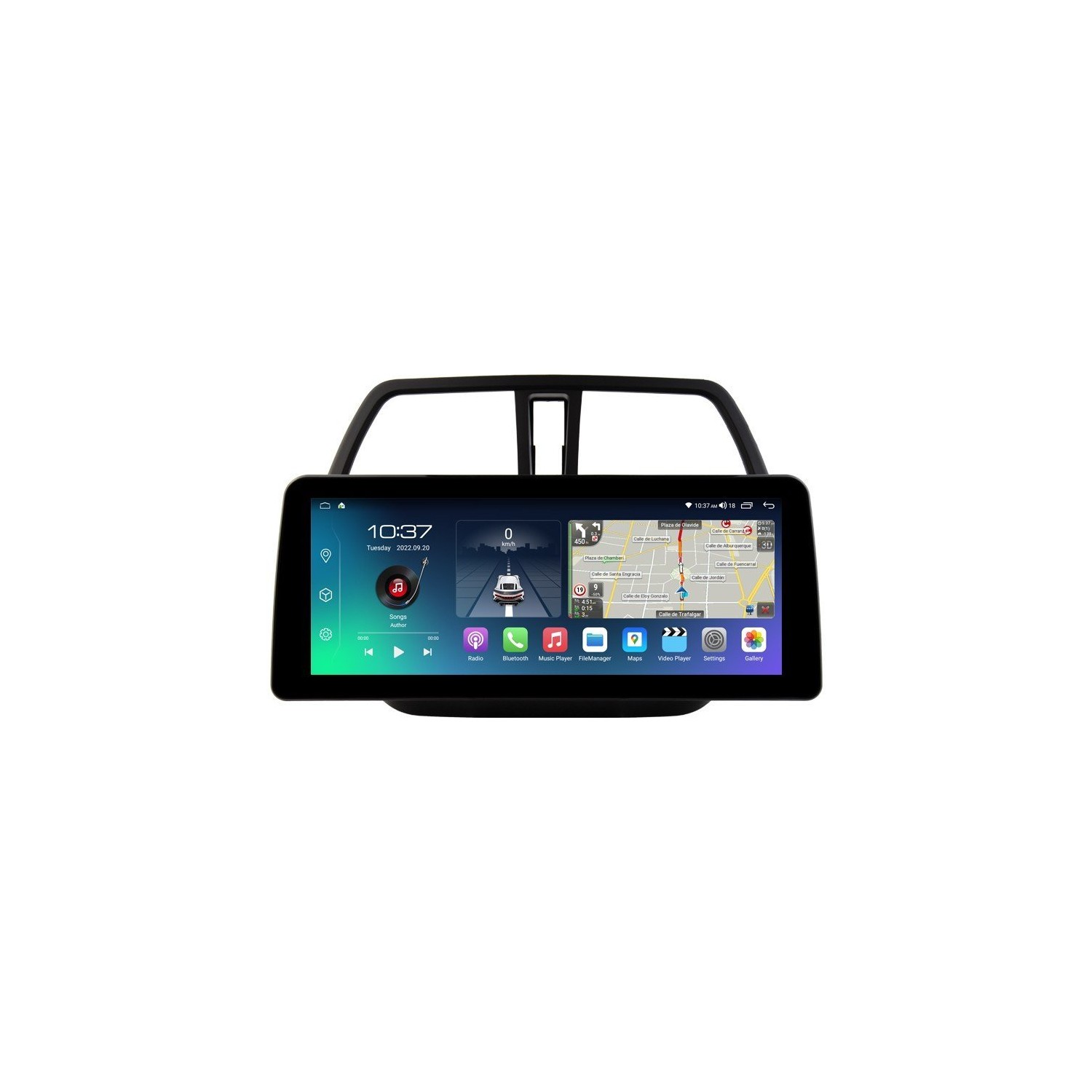 Pantalla ultra fina 12.3" GPS Suzuki S-Cross / SX4 2014-2017 Android 13 4G LTE TR4273
