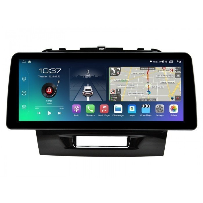Head unit ultra thin screen 12.3" GPS Suzuki Grand Vitara 4 (2014-2018) Android 13 TR4275