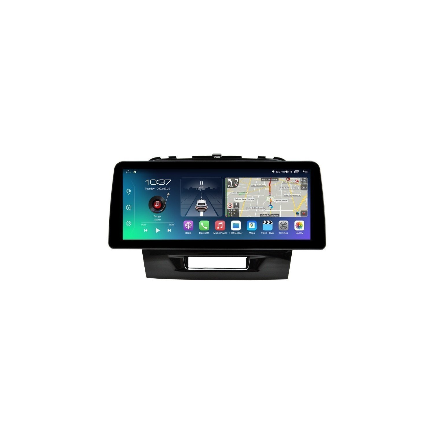 Pantalla ultra fina 12.3" GPS Suzuki Grand Vitara 4 (2014-2018) Android 13 4G LTE TR4275