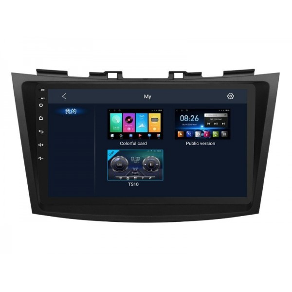 Radio navegador GPS Suzuki Swift 4 pantalla 10.1 Android 14 TR4279