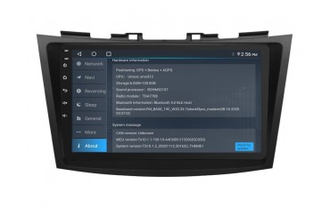 Radio GPS head unit Suzuki Swift 4 screen 10.1 Android 14 TR4279