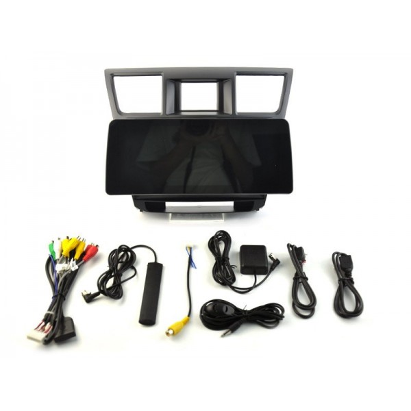 Head unit ultra thin screen 12.3" GPS Toyota Highlander 2 XU40 2007-2013 Android 13 TR4286