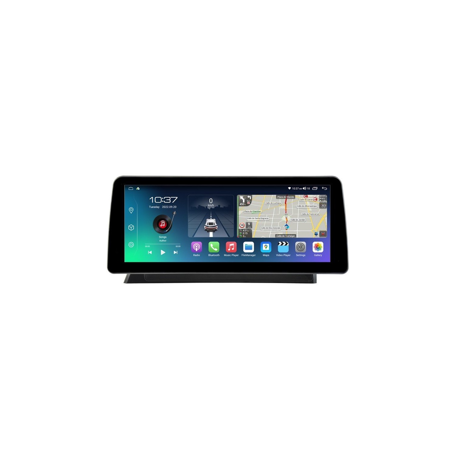 Pantalla ultra fina 12.3" GPS Toyota Sienta RHD 2016-2021 Android 13 4G LTE TR4288