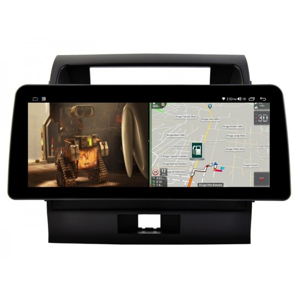 Pantalla ultra fina 12.3" GPS Toyota Land Cruiser 200 (2007-2015) Android 13 4G LTE TR4291