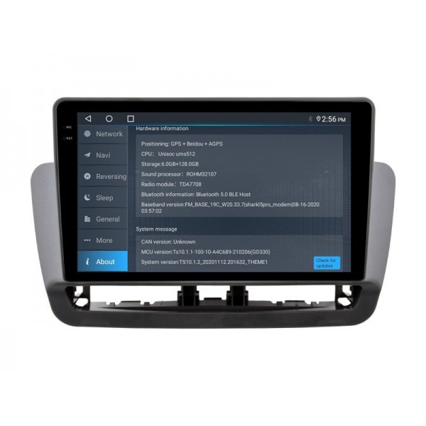 Radio navegador GPS Seat Ibiza 6J pantalla 10.1 Android 14 TR4292
