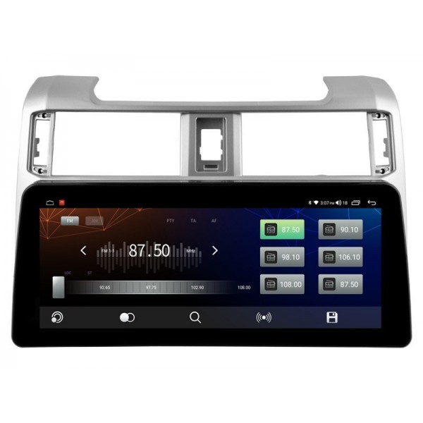 Head unit ultra thin screen 12.3" GPS Toyota 4Runner (2009- 2022) Android 13 TR4294