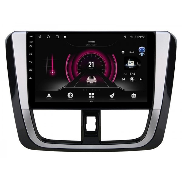 Radio navegador GPS Toyota VIOS YARIS pantalla 10.1 Android 14 TR4297