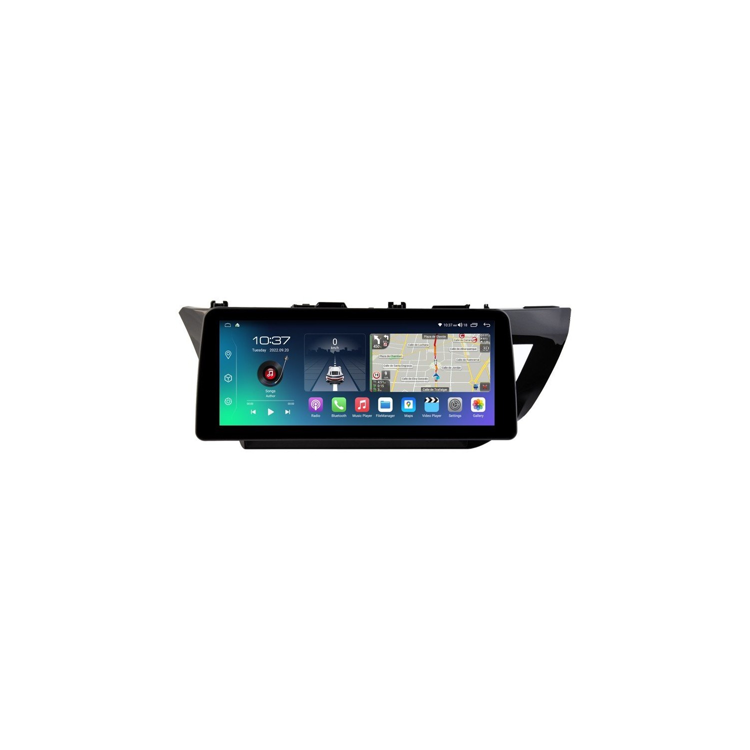Head unit ultra thin screen 12.3" GPS Toyota Corolla E170 E180 (2014- 2016) Android 13 TR4298